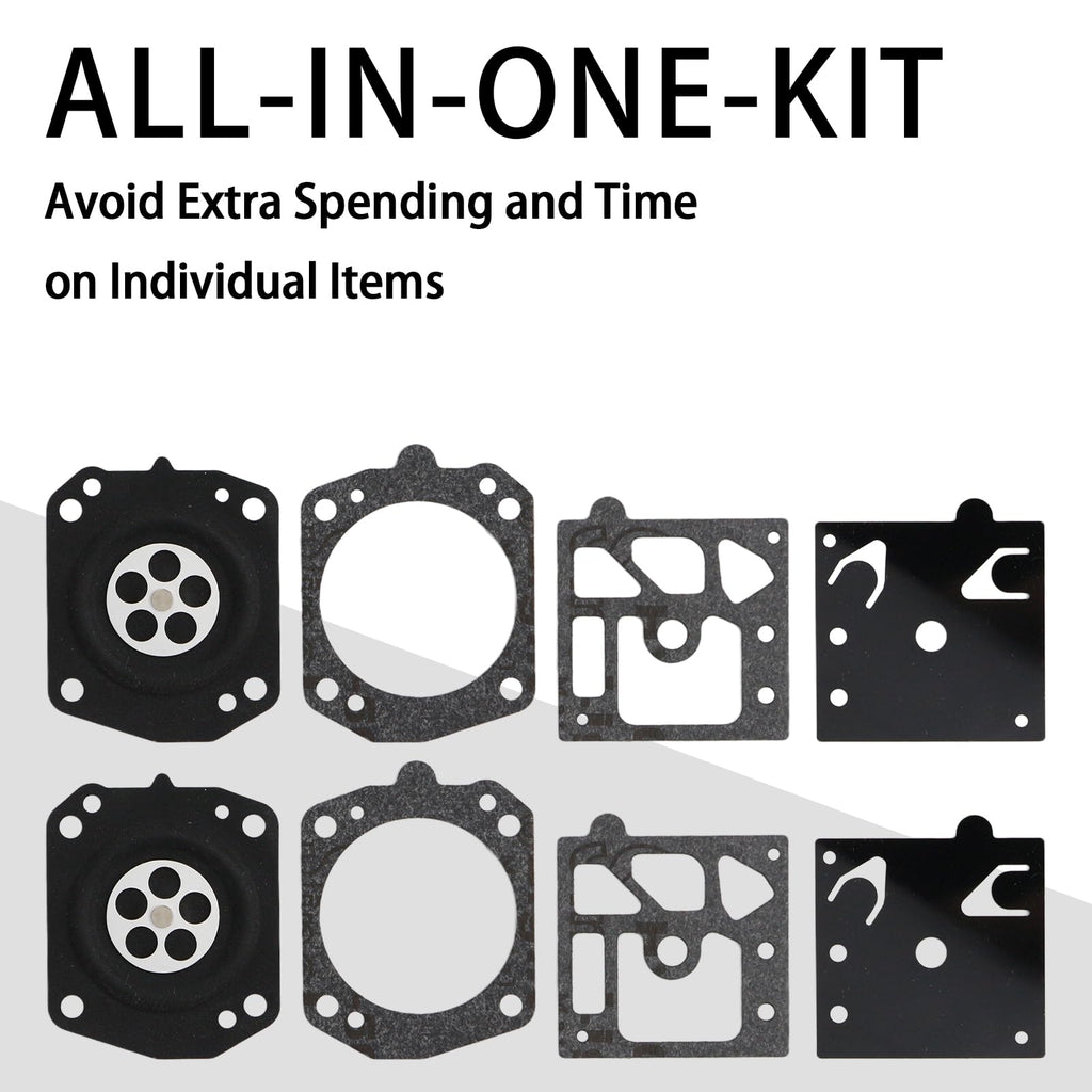 FWYWNL 2-Pack Carburetor Diaphragm Kit for Wacker Neuson BS50-4 BS60-4