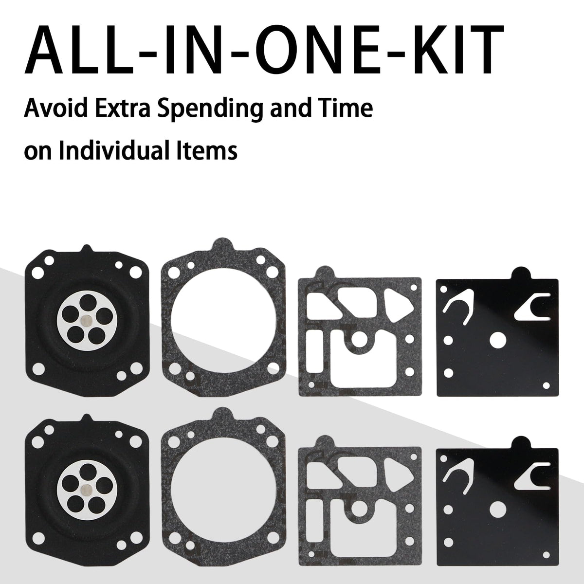 FWYWNL 2-Pack Carburetor Diaphragm Kit for Wacker Neuson BS50-4 BS60-4