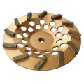 7" Diamond Grinding Wheel for Concrete Masonry 12 Segments 5/8"-11