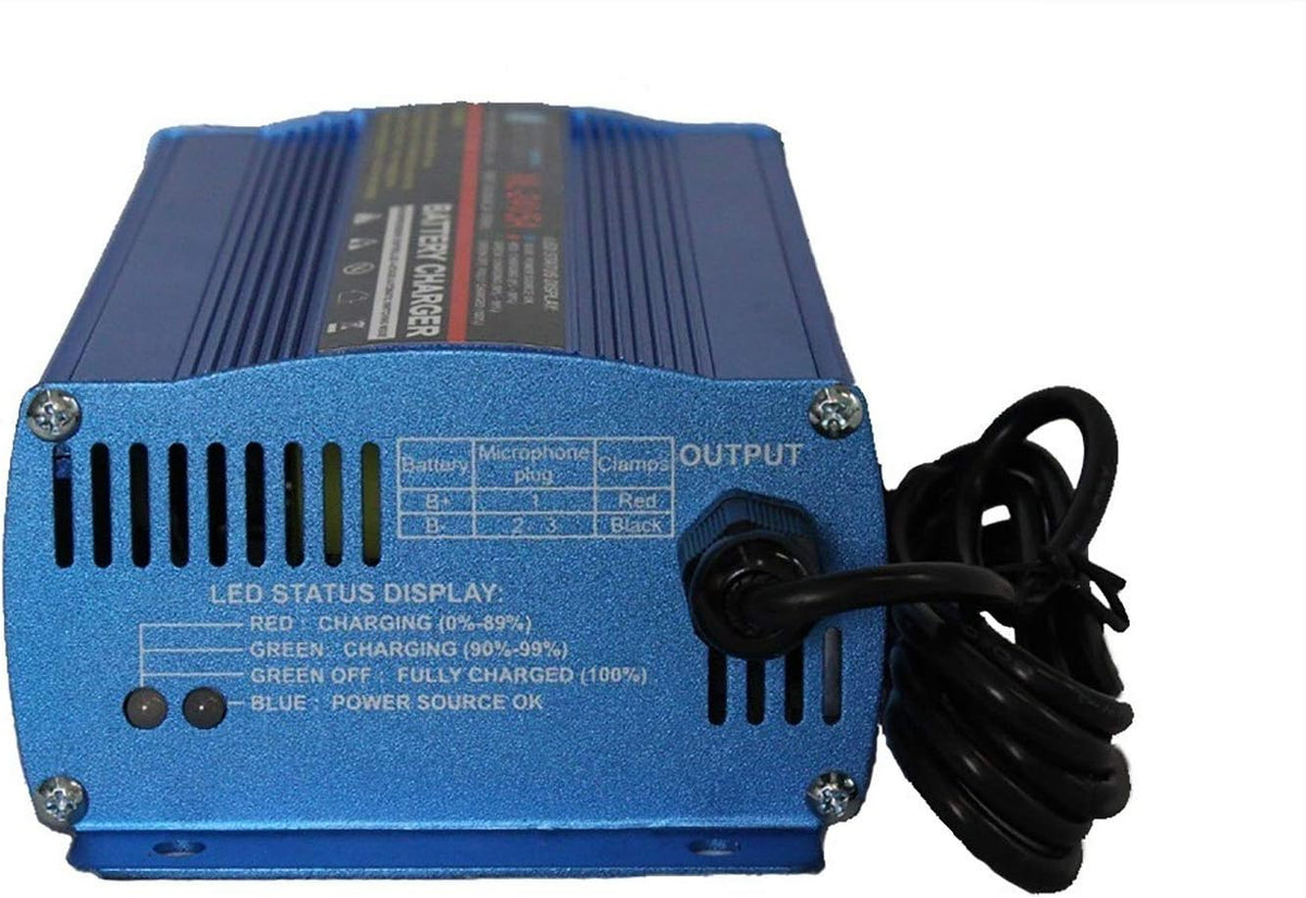 Mighty Max Battery 24V 5Amp 3 Stage XLR Charger for Hoveround Forerunner, MPV 4, MPV 5