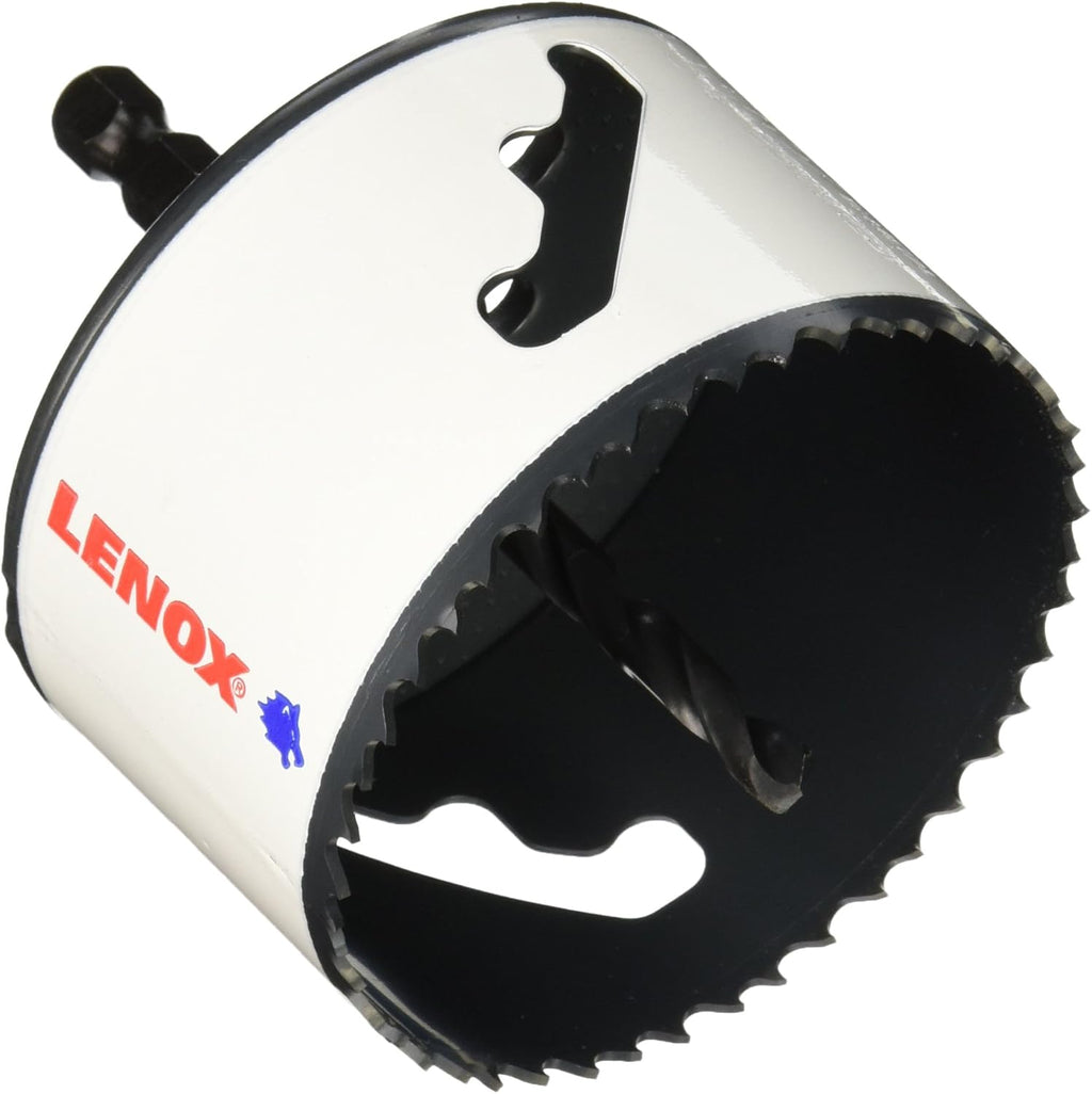 Lenox Tools 1772966 Bi-Metal Speed Slot Arbored Hole Saw with T3 Technology, 3-1/4"