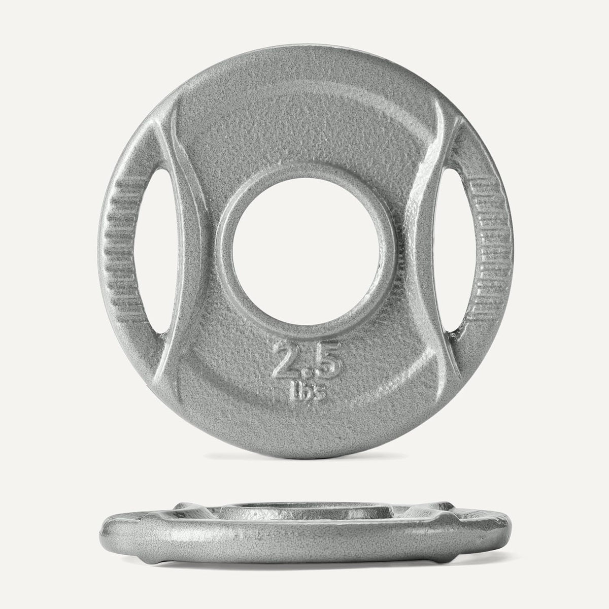 2-Inch Olympic Grip Weight Plates, Cast Iron