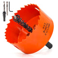 2-7/8 inch Hole Saw Drill Bit for Easily Drilling Wood, Plastic, Thin Metal