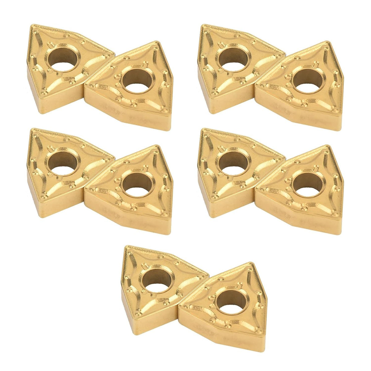WNMG432 Carbide Inserts, Chip Breaker, Coated, 10-Pc