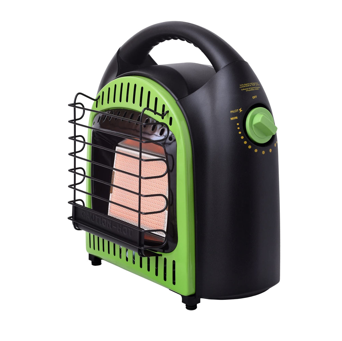 YSN-CHS10 10,000 BTU Propane Space Radiant Portable Heater Indoor* & Outdoor for Camping, Garage, Ice Fishing, Patio