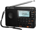 V115 Shortwave Radio, Digital Radio AM FM | for Camping, Shortwave Receiver,1000mAh Rechargeable Battery, Presets