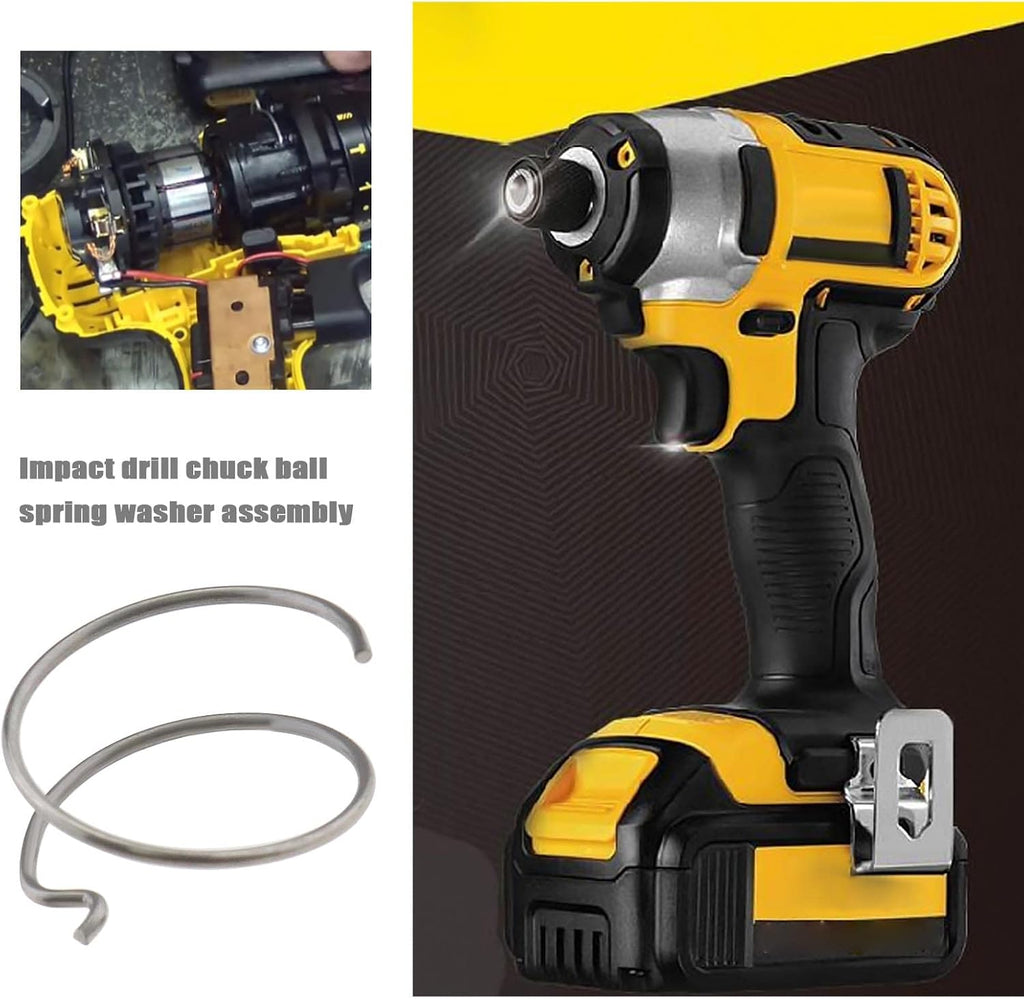 Set of 5 Impact Driver Bit Holder Chuck Repair Kit Compatible with DeWalt 20V DCF885 DCF886 DCF887 DCF888 N016823 N019351 N053863 N078434 N089668