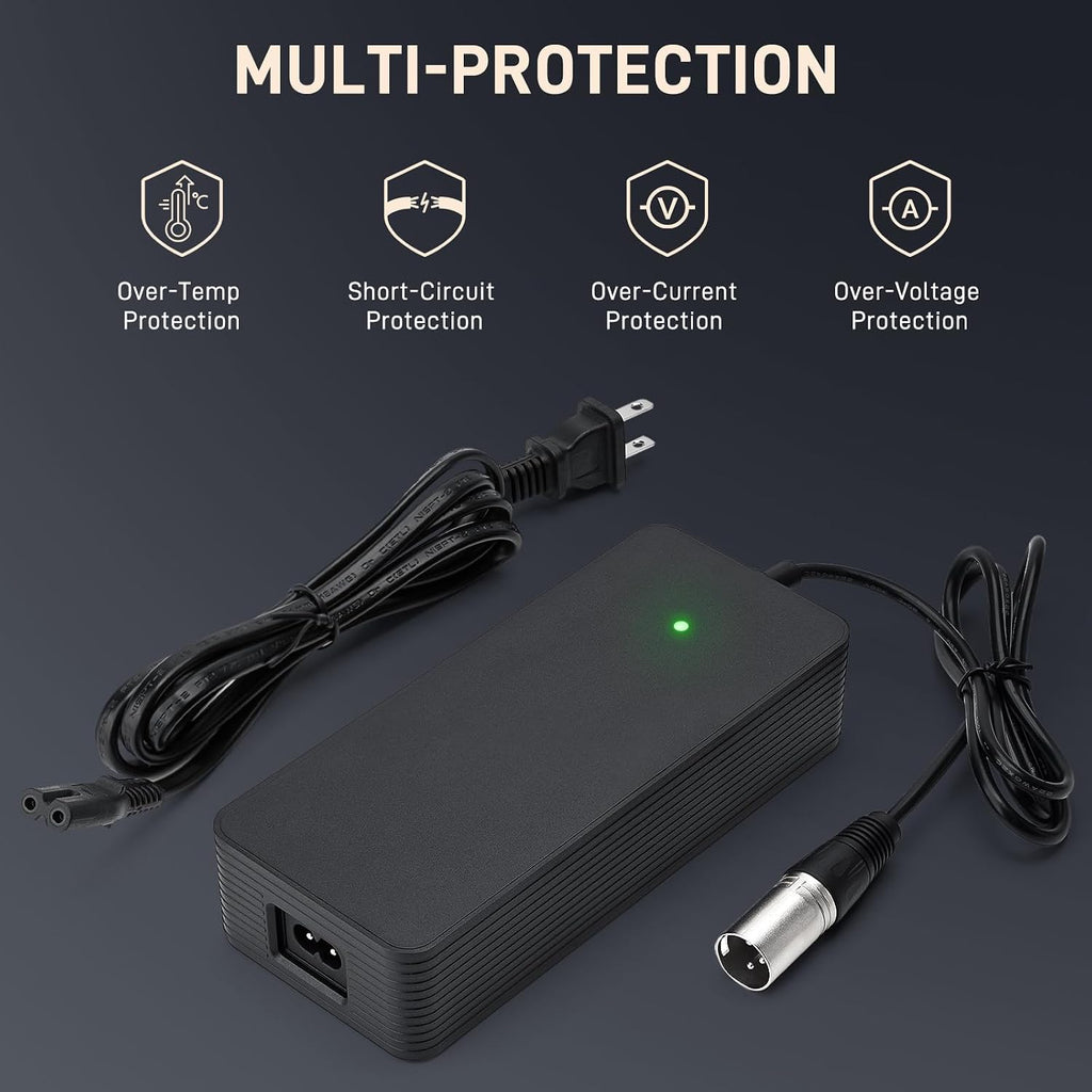 Battery Charger for Vive 3 Wheel 4 Wheel Mobility Scooter
