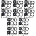 Carburetor Repair Rebuild Carb Kit For Husqvarna Partner K750 K760 Zama RB-177 C3-EL29A 506410003 506410004 10pcs/lot