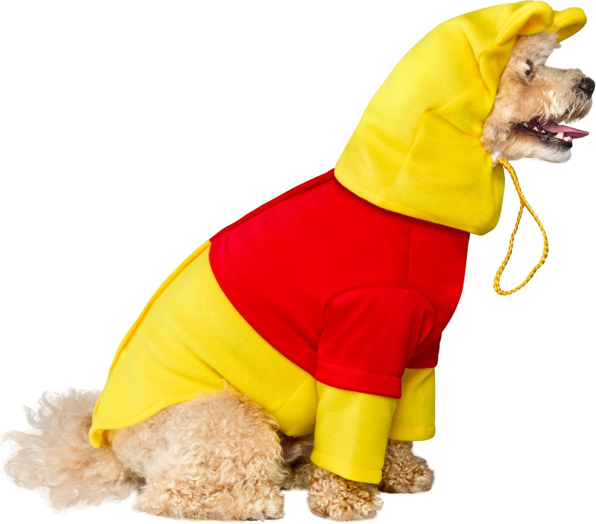 at Party City Disney Winnie the Pooh: Pet Costume for For Dogs or Cats by Rubies, Large