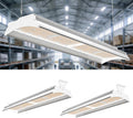Lightdot 500W Linear LED High Bay Shop Lights, 2 Pack ETL Certified