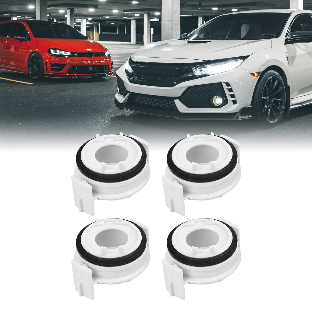 X AUTOHAUX H7 LED Headlight Bulb Retainer Holder for BMW E46 4pcs
