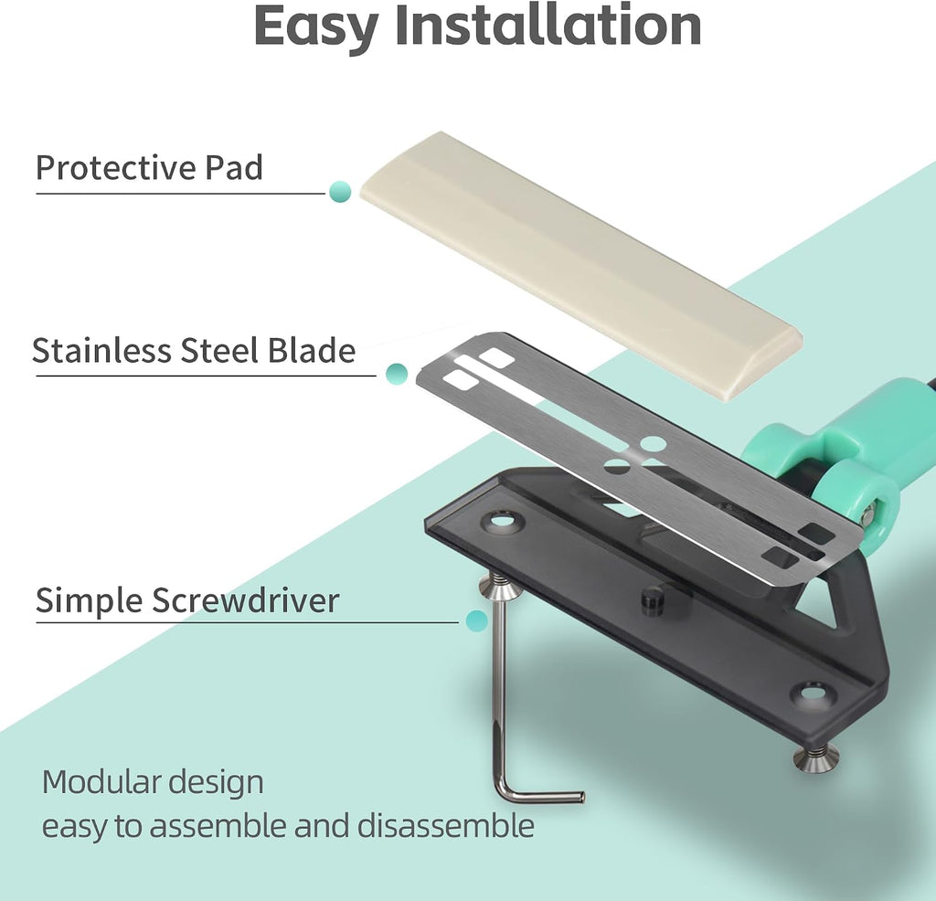 Algae Scraper for Glass Aquariums,2 in 1 Adjustable Algae Scraper