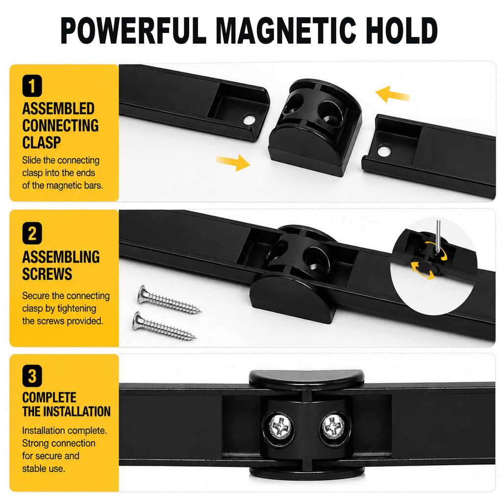 Heavy Duty Magnetic Tool Holder, 5 Pack 16" Wall Mount Organizer