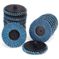 48 PCS 2 inch Flap Disc(40/60/80/120 Grits),T27 Zirconia Alumina