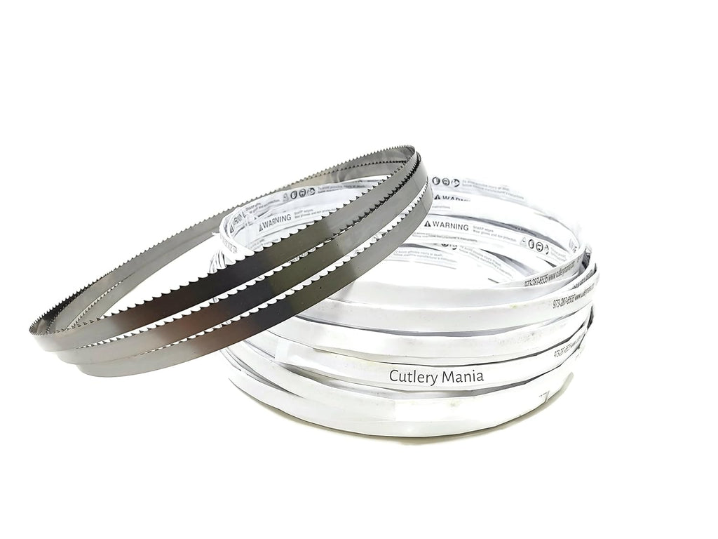 Cutlery Mania Meat Band Saw Blade 142 inch 3tpi X 5/8 X .025 (4-Pack)