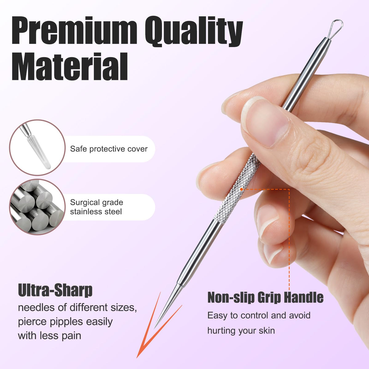 15 Pcs Pimple Popper Tool Kit