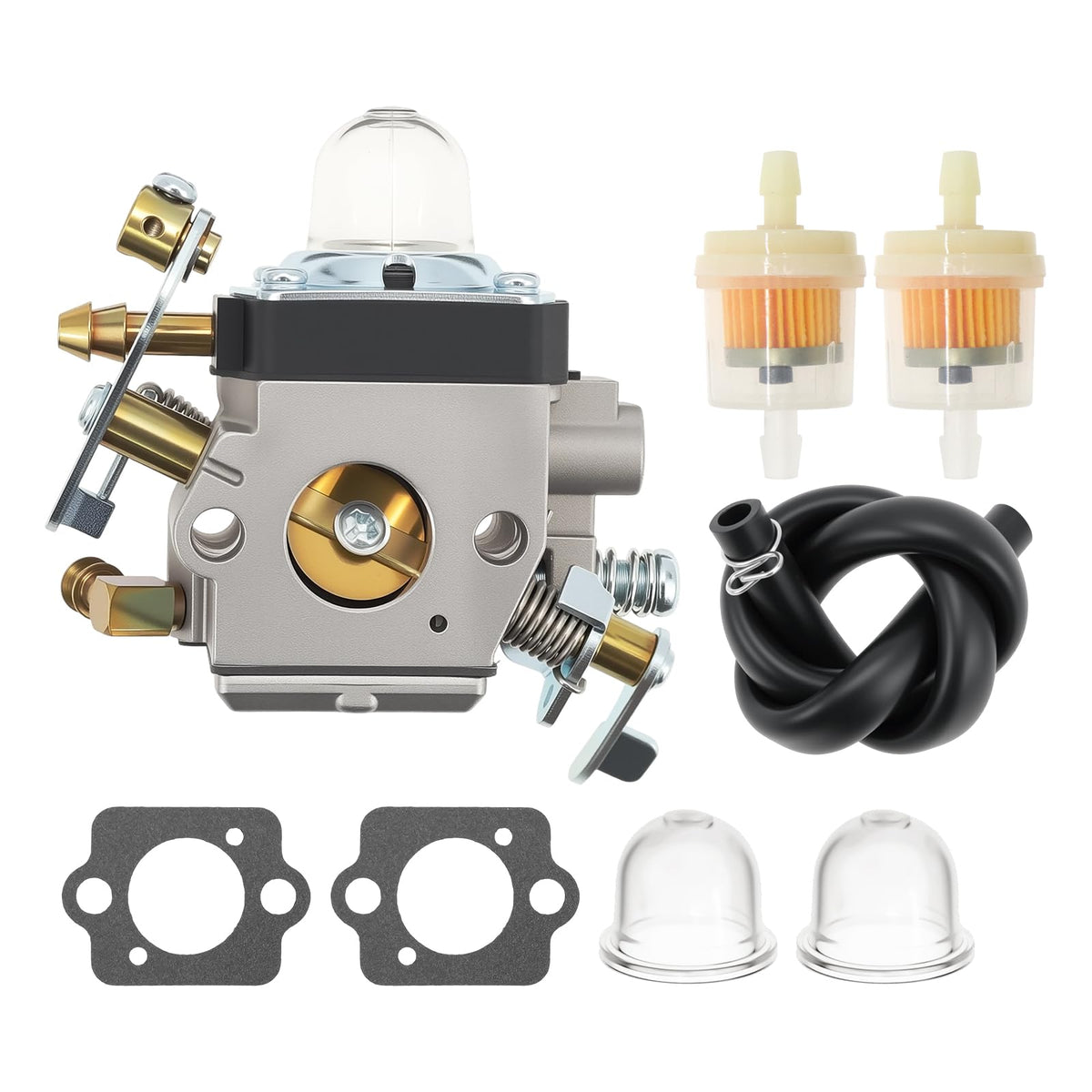 5100061745 Carburetor Kit Fit for Wacker BS50-2 BS50-2i BS60-2i Carb for Rammers HDA282 HDA292 HDA355 Replace Neuson 5000183842 5100061745