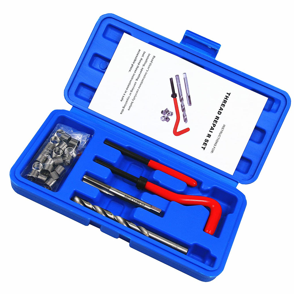 BestsQ 25pcs Thread Repair Kit M8 x 1.0mm Metric Thread Repair Insert Kit