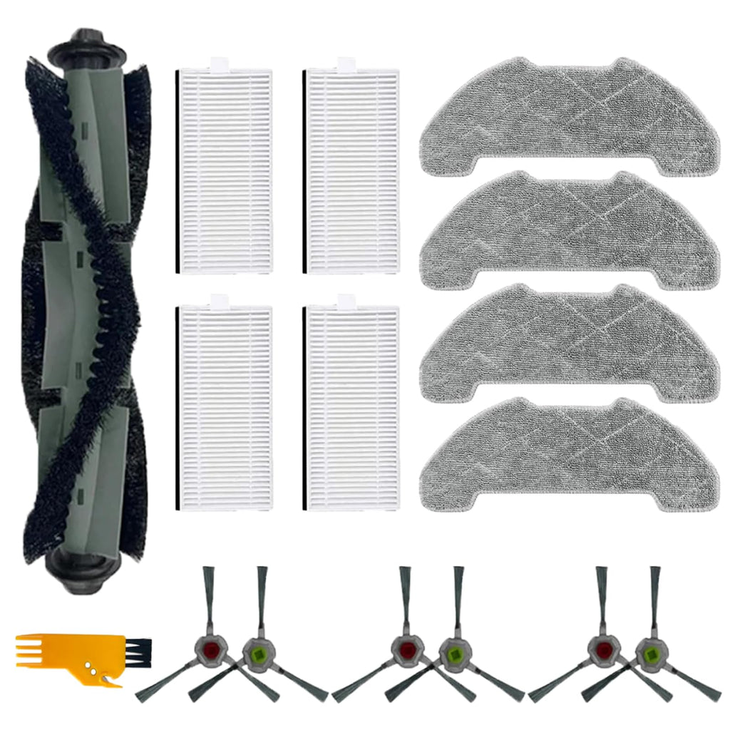 16 Pcs Replacement Part Kit for Airrobo P30 Vacuum Cleaner
