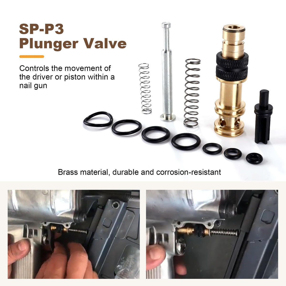 SP-P2 SP-P3 Plunger Valve Aftermarket Part Framing Nailer