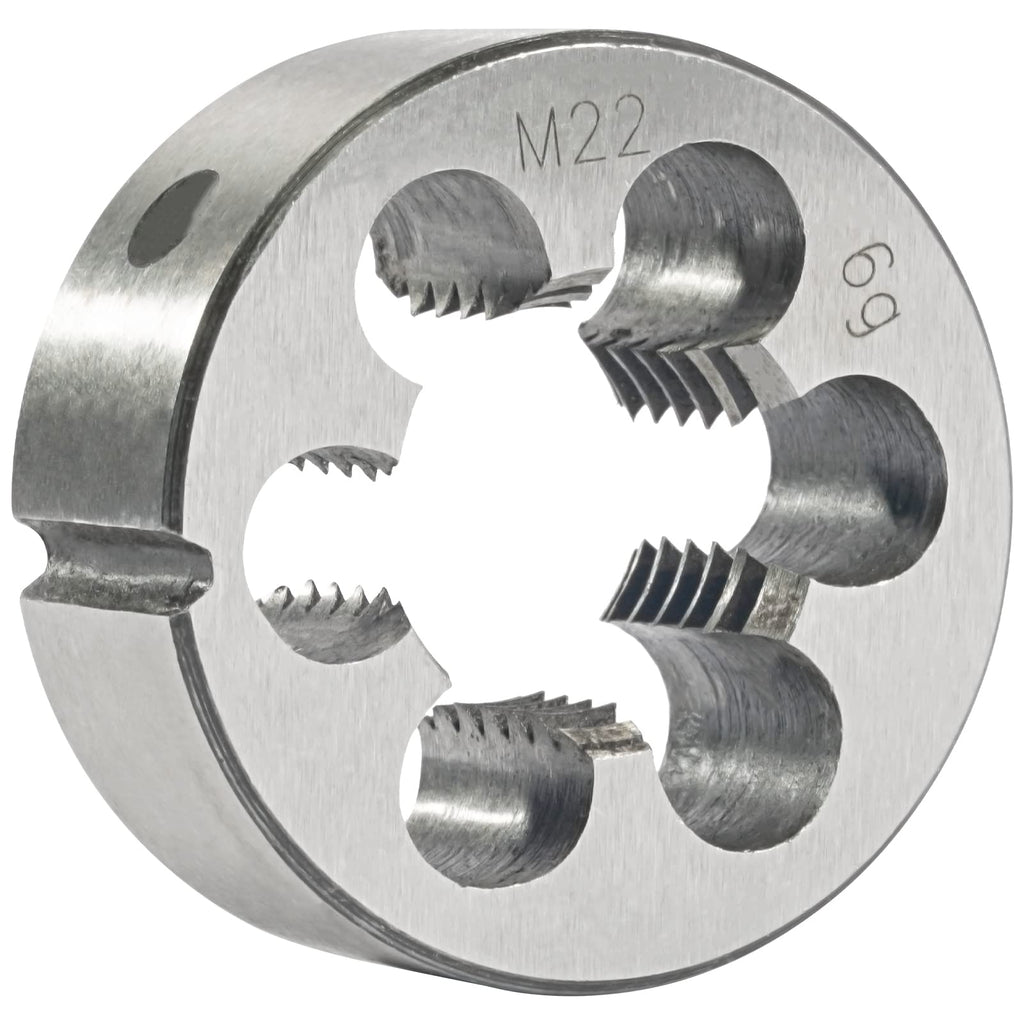 Aceteel M22X2.5 Hand Tap and Round Die Set Right Hand