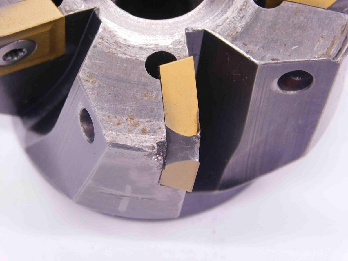 KENNAMETAL 2 1/2 O.D. 90 DEG FACE Mill KSSZR250XP253L903 3/4 Pilot 5 Pockets - JJ1717CH5