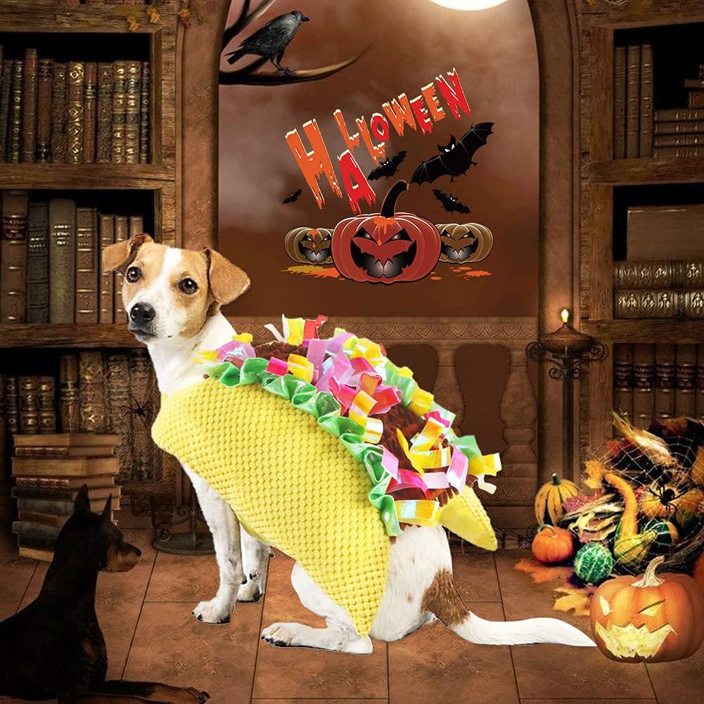 Taco Dog Halloween Costumes Dog Costumes Pet Costumes for Dogs