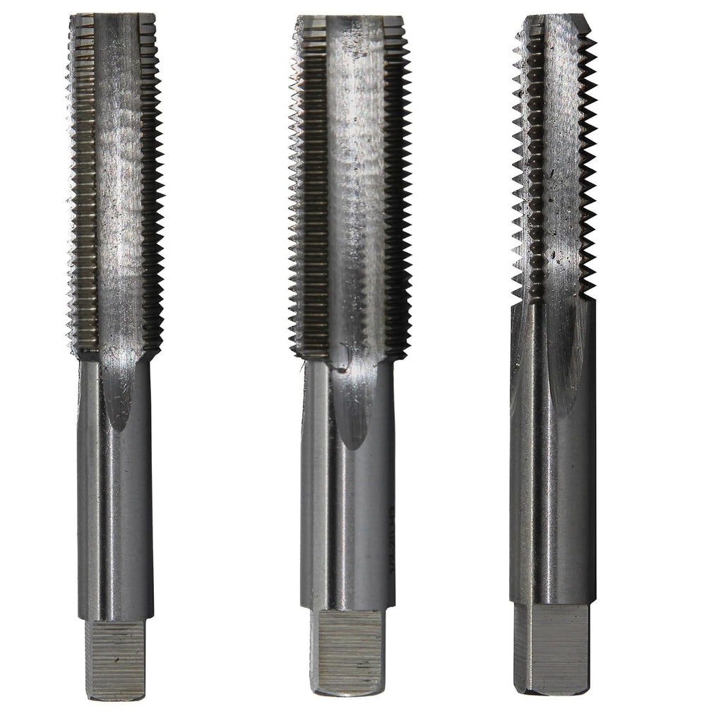 Drill America DWTCS12X1.25S Carbon Steel Tap Set, M12 x 1.25