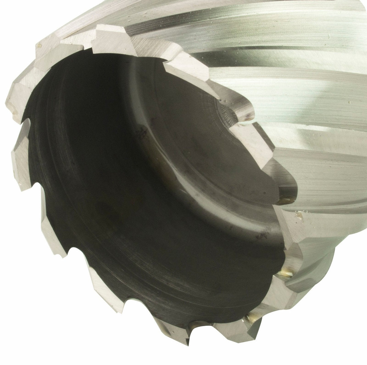 Steel Dragon Tools 2-3/8" x 1" High Speed Steel Annular Cutter with 3/4" Weldon Shank