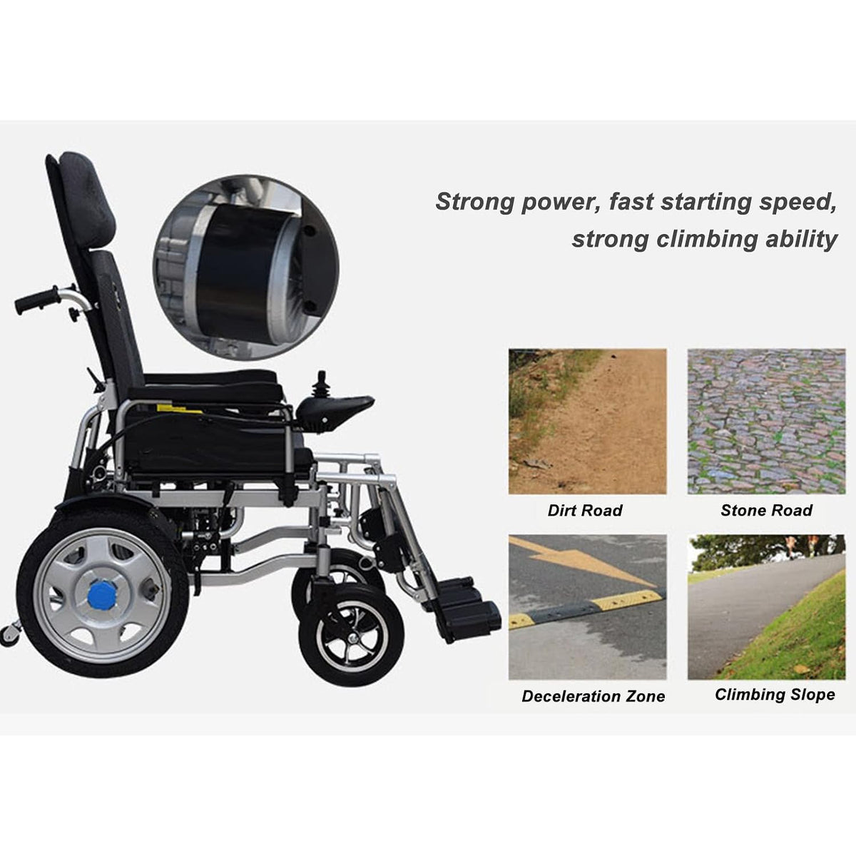 50A DC 24V Electric Wheelchair Joystick Controller for Precise Control and