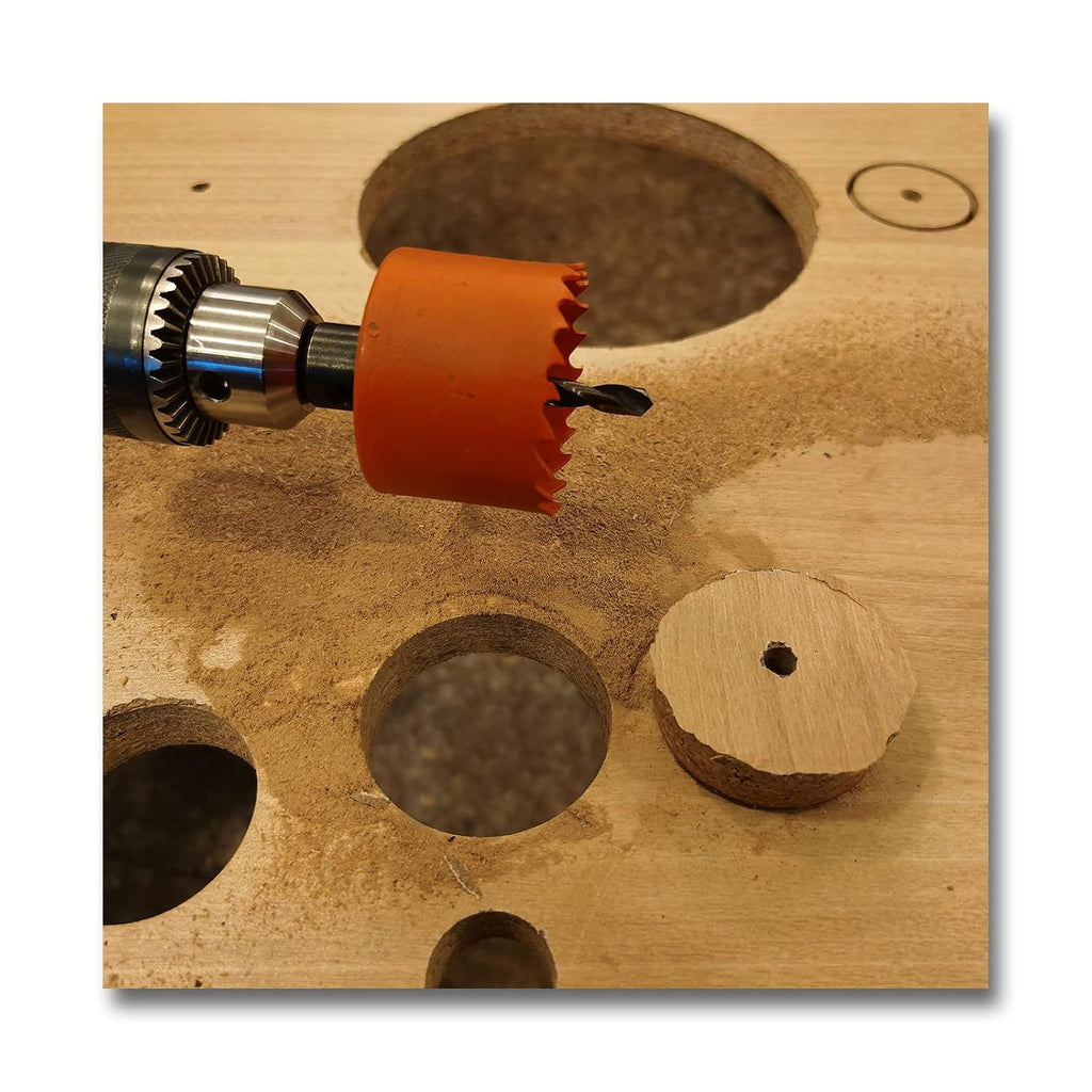 1-3/4 inch Hole Saw for Wood, Metal, Plastic & Drywall, with Arbor