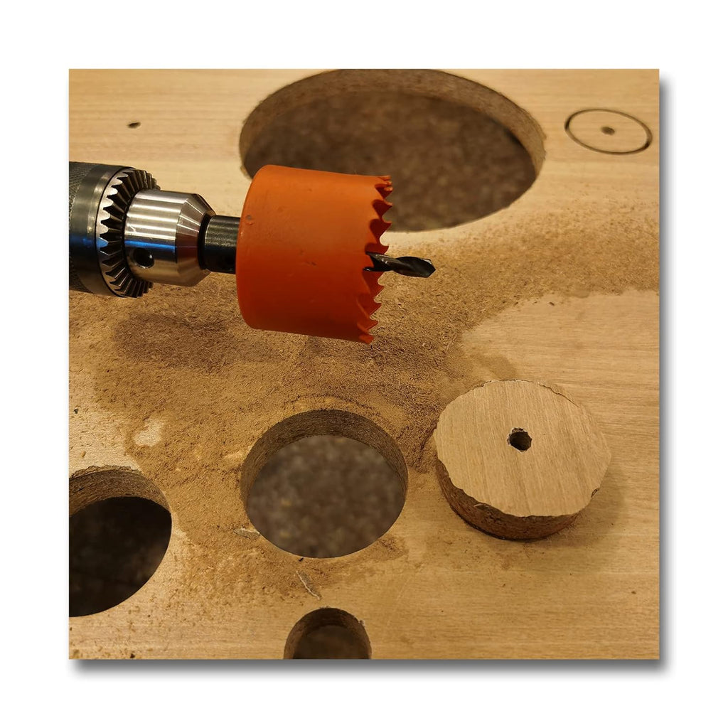 2-3/4 inch Hole Saw for Wood, Metal, Plastic & Drywall, with Arbor