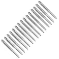 uxcell 15pcs Straight Flute Thread Tap, 6-32 UNC Screw Threading Tapping Tool Thread Milling Machine Taps, High-Speed Steel 6542 (HSS 6542)