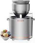 1.1 Quart Ice Cream Maker Machine,Silver