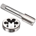 Workkyma 1"-20 UNEF Tap and Die Set, M2 HSS Right Hand Threading Tool