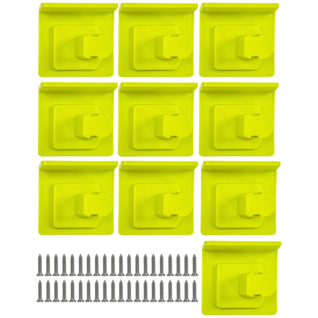 10 Pack Tool Drill Mount Holder Compatible with Ryobi 18V Power Tool