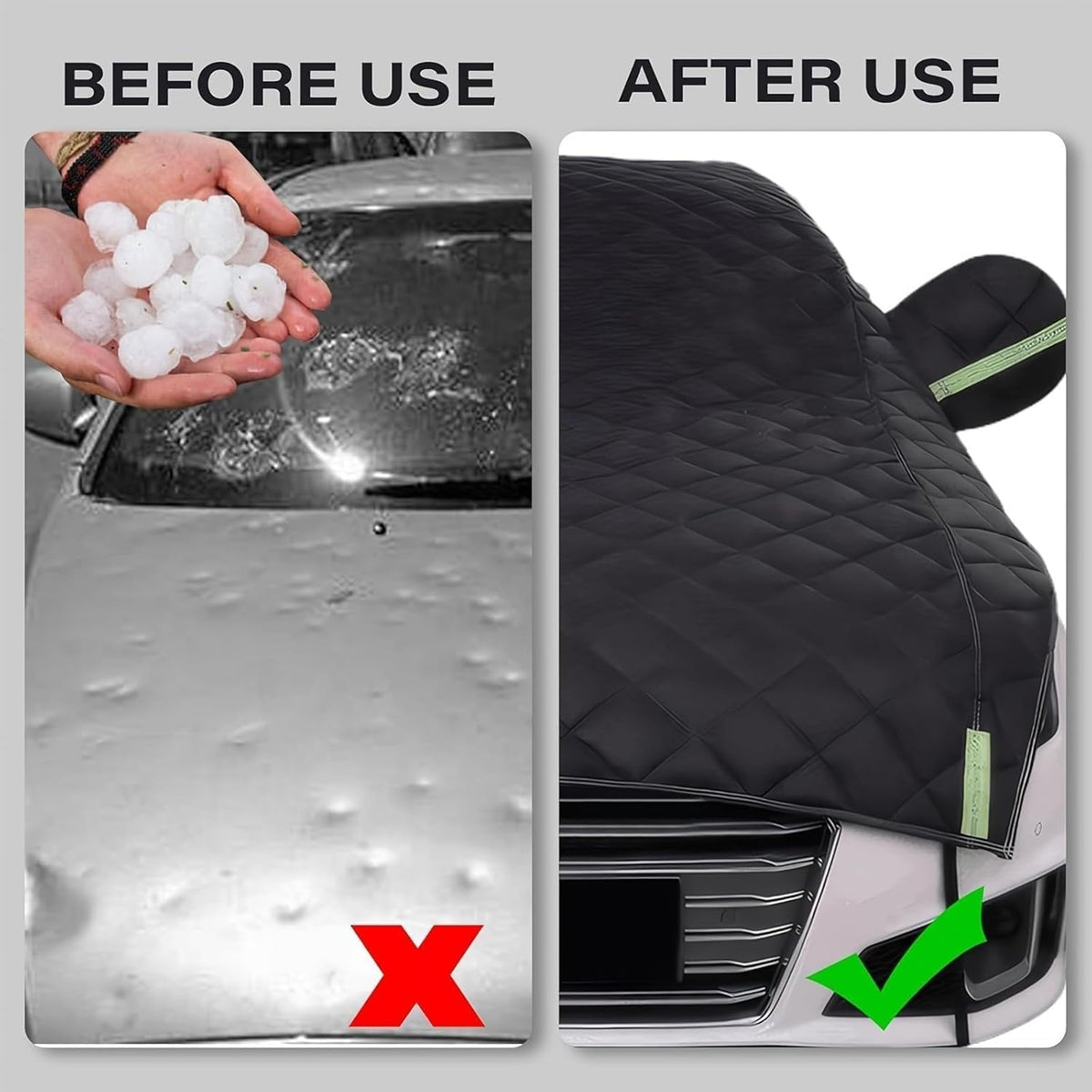 Hail Protector Car Cover Custom Fit Mercedes C220 Outdoor Anti-Hail Car Covers Waterproof Snowproof UV-Proof 5-Layer