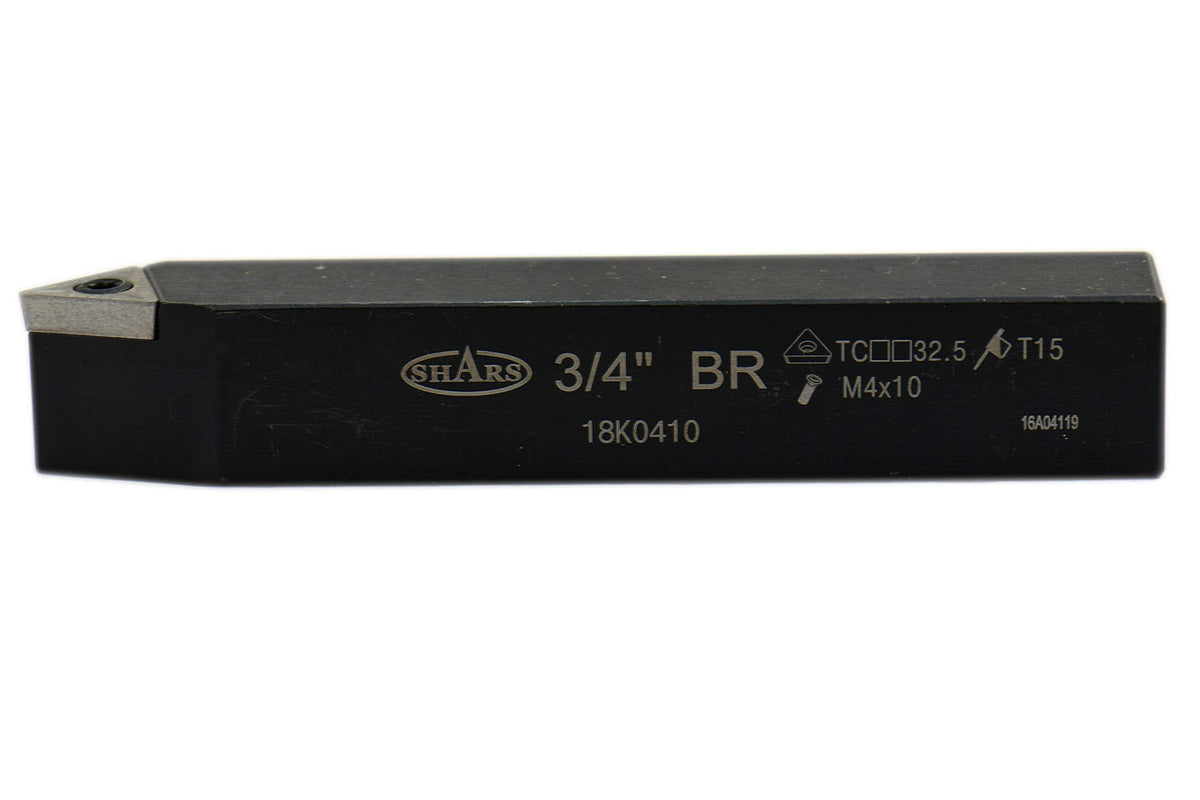 Shars (5 Pcs) 3/4" Indexable Carbide Turning Tool Set 404-1043 P]