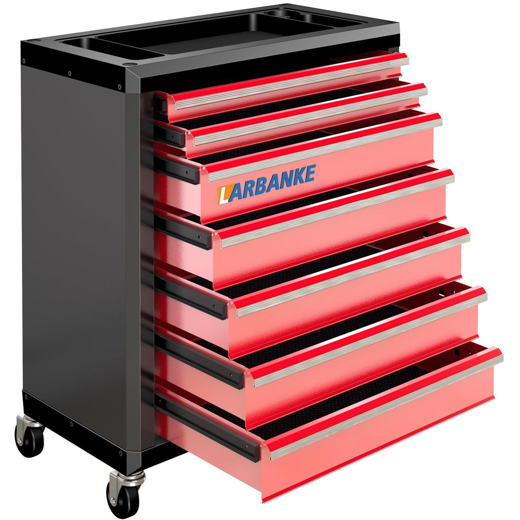 7-Drawer Rolling Tool Chest with Wheels&Lock,Special Link Buckle