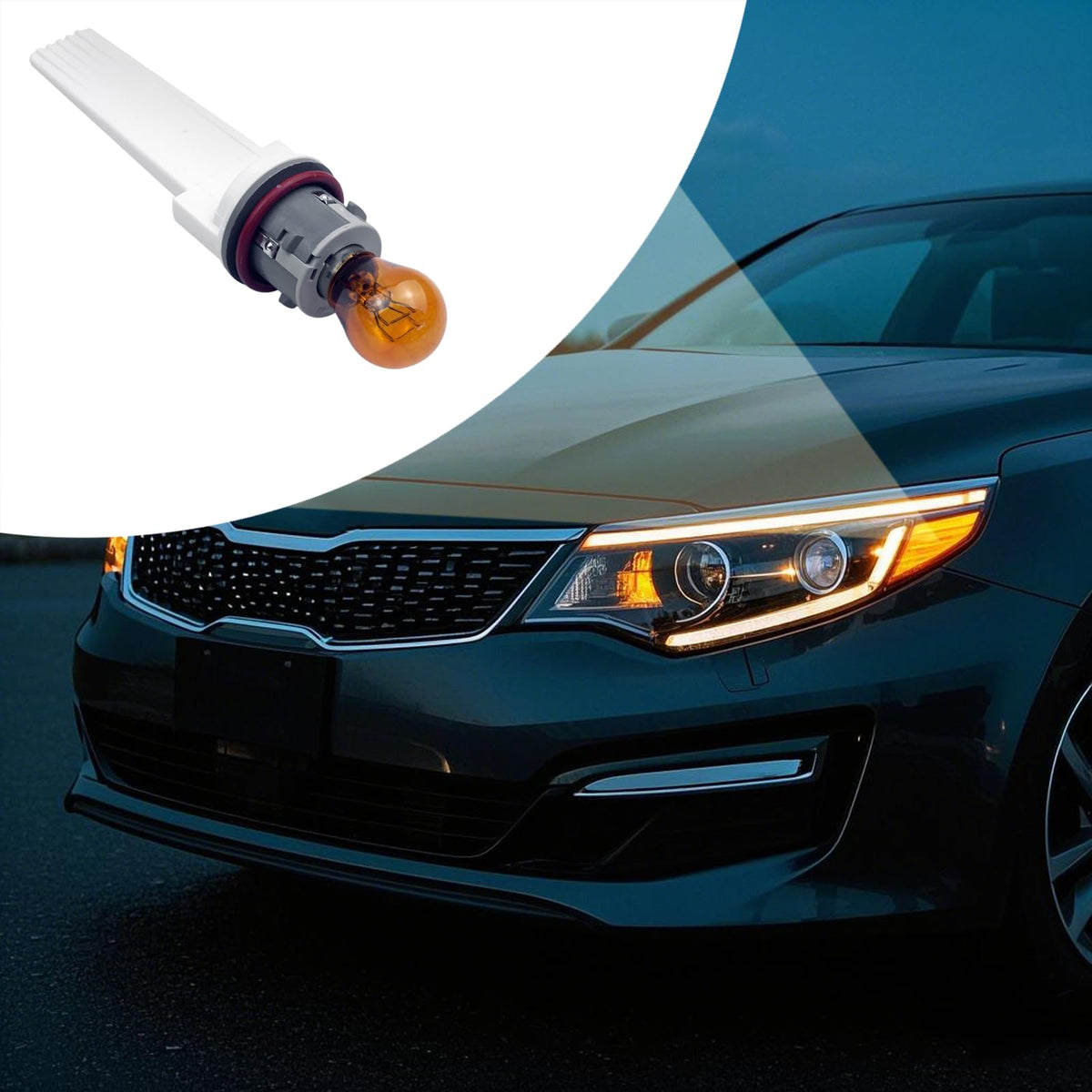 Front turn signal socket W/turn signal for Kia Optima 2011-13 2019 2020