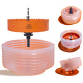 VIKITON 6" Hole Saw for Recessed Lights, with Dust Bowl Catcher