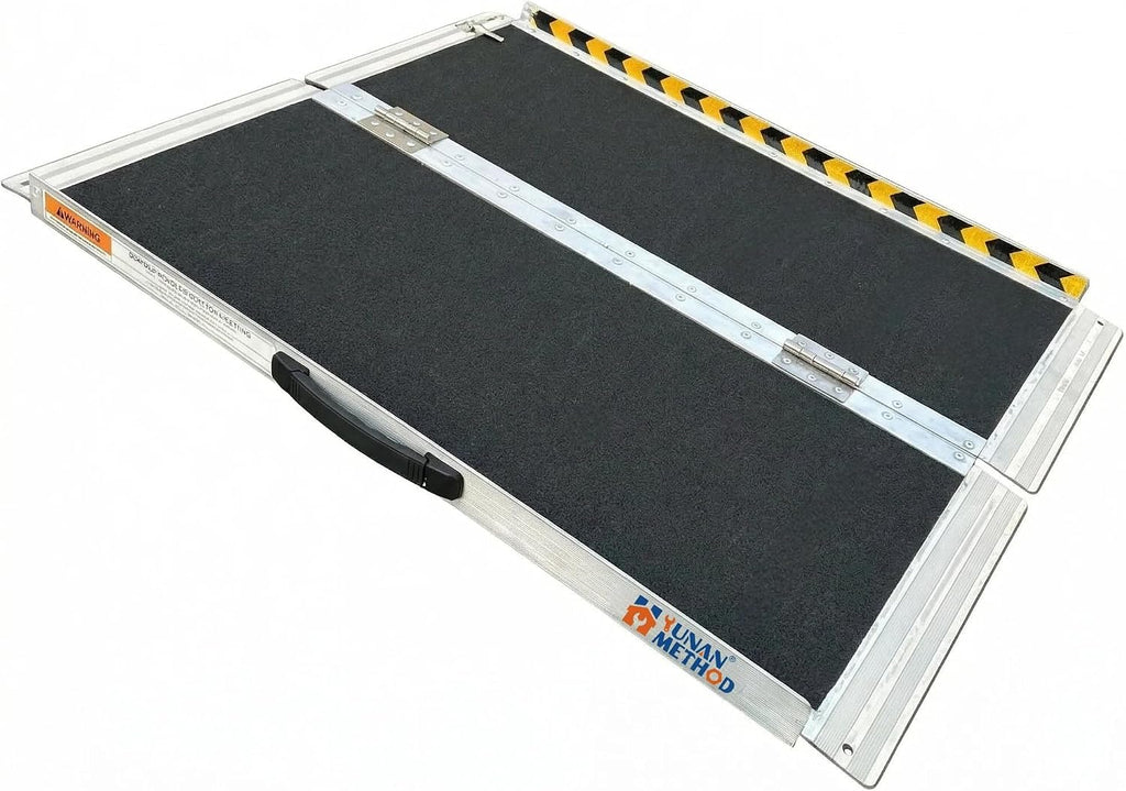 3FT Portable Wheelchair Ramp (Using 3-9''), 800LBS Capacity