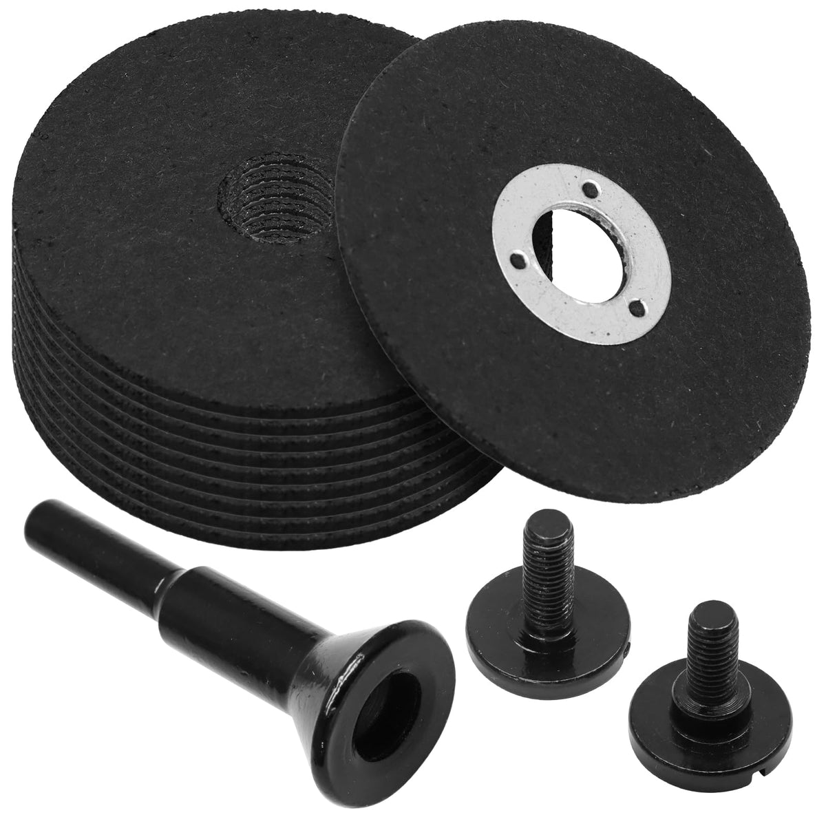 Jersvimc 10Pcs Die Grinder Cut Off Wheel with Mounting Mandrel