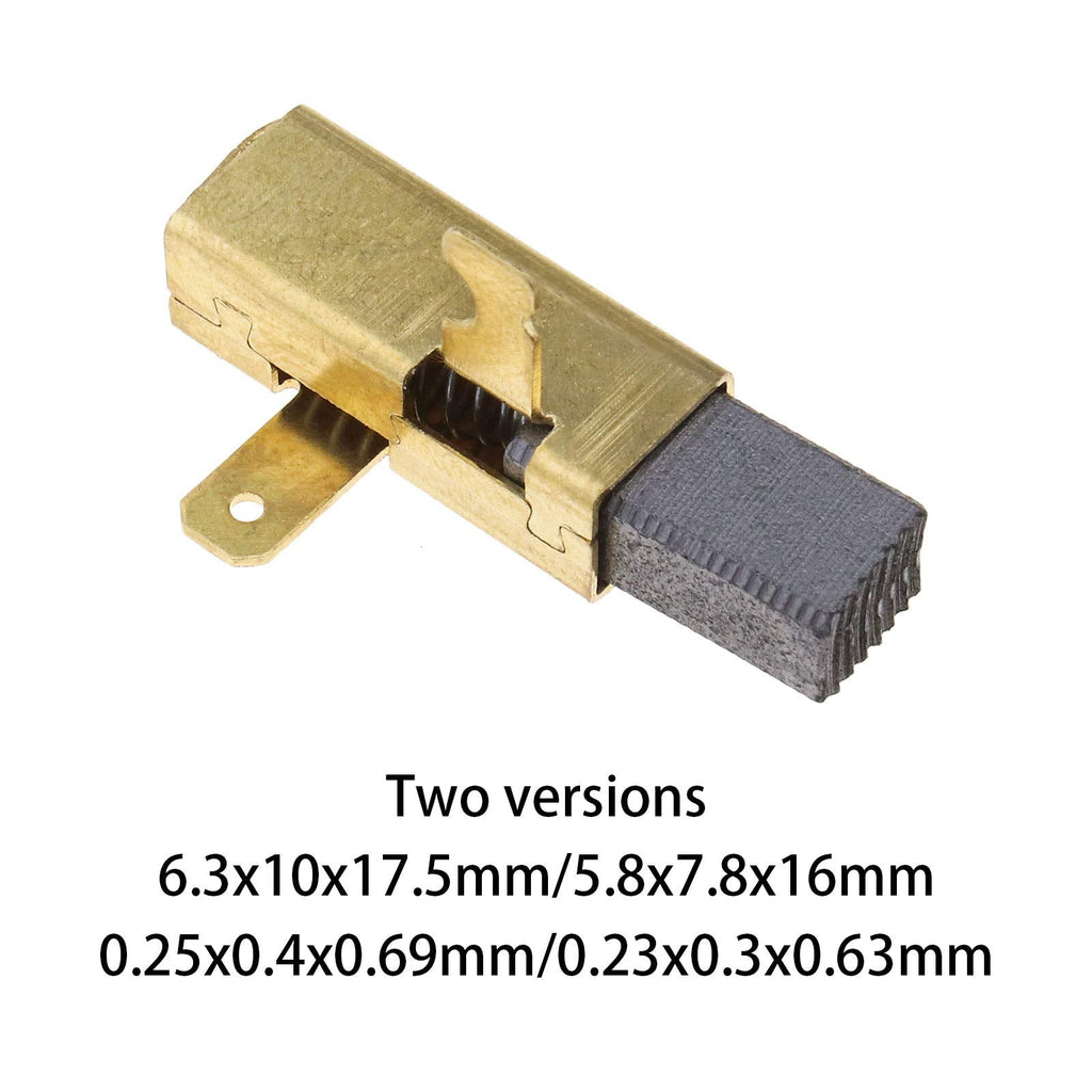 491704 492014 Carbon Brush Compatible with FESTOOL TS55 TS 75 AP55EB AP65EB AT55E AT65EB 6.3x10x17.5mm5.8x7.8x16mm 1 Pair