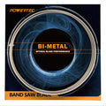 POWERTEC 56-1/2 Inch Bi-Metal Bandsaw Blades, 1/2" x 14 TPI Non-Ferrous Metal Cutting Band Saw Blades for Wen 3957T and 3957 Metal Cutting Band Saw, 1PK (13350)