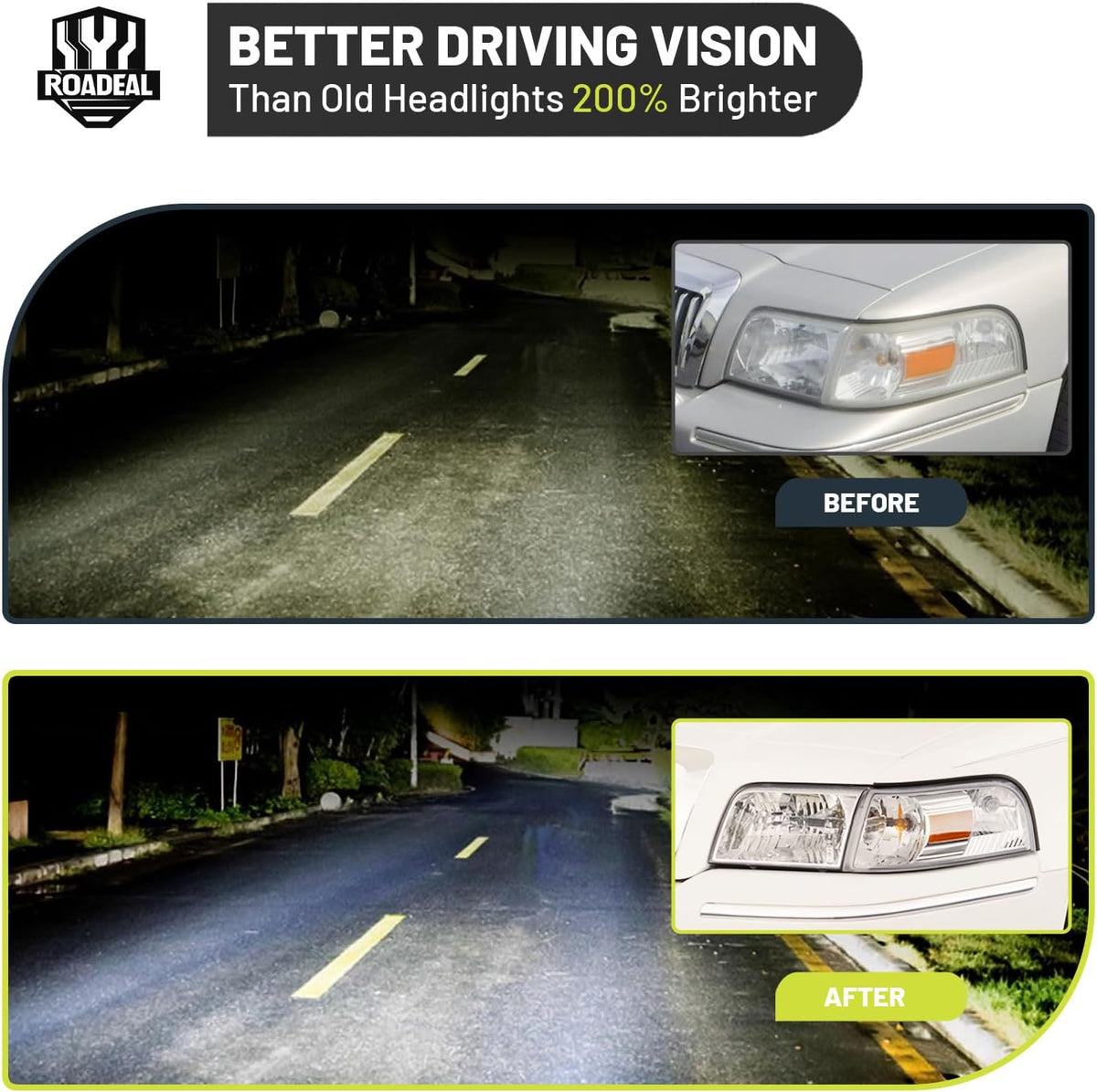 Headlights for 2006-2011 Mercury Grand Marquis