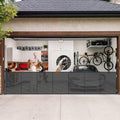 200" x 37" Tall Extra-Wide Retractable Indoor Mesh Pet & Child Safety Gate with One-Hand Safety Lock for Wide Openings, Patios & Stairways