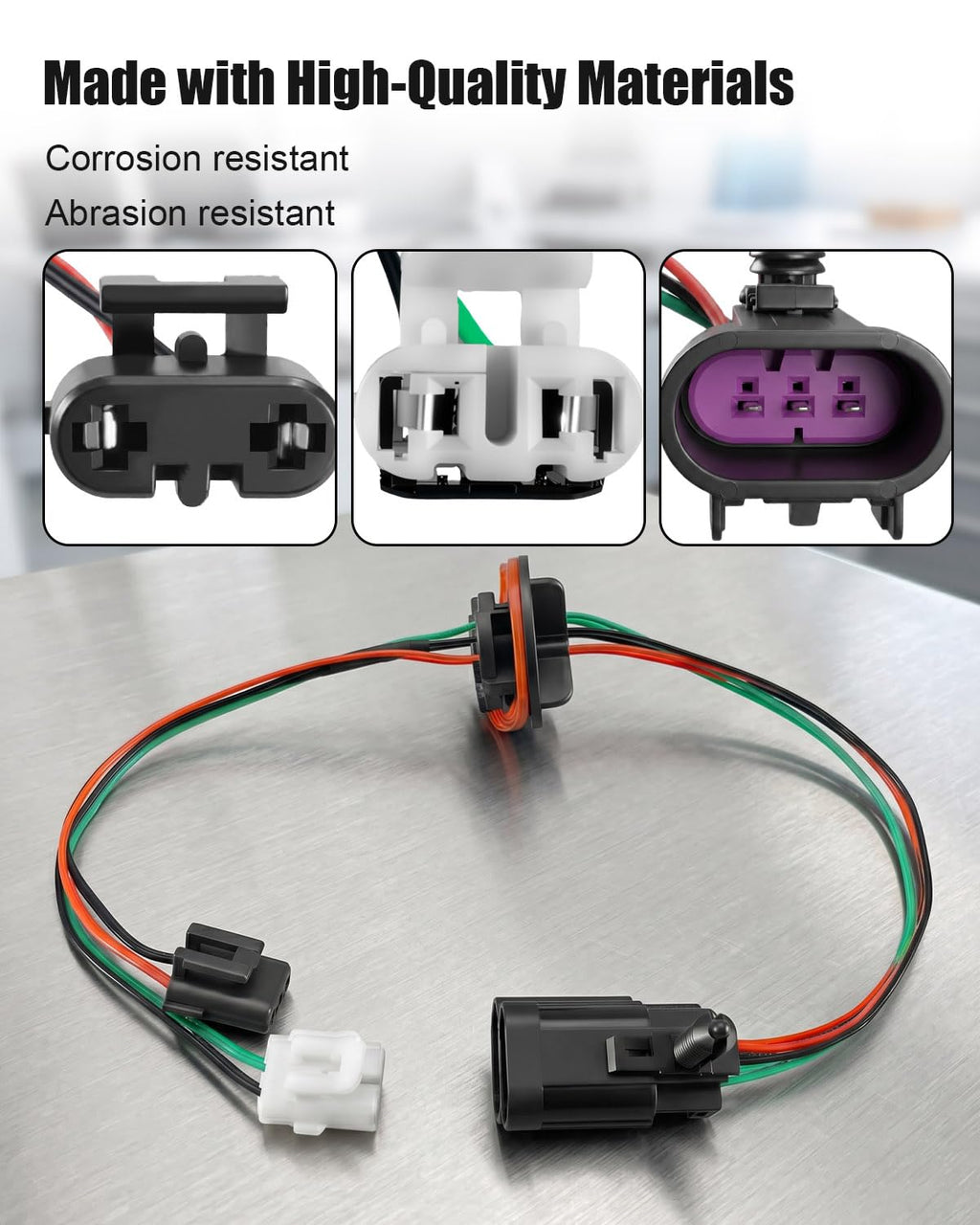 Headlight Wiring Harness Connectors Fit for Ram 1500/2500/3500/4500/5500