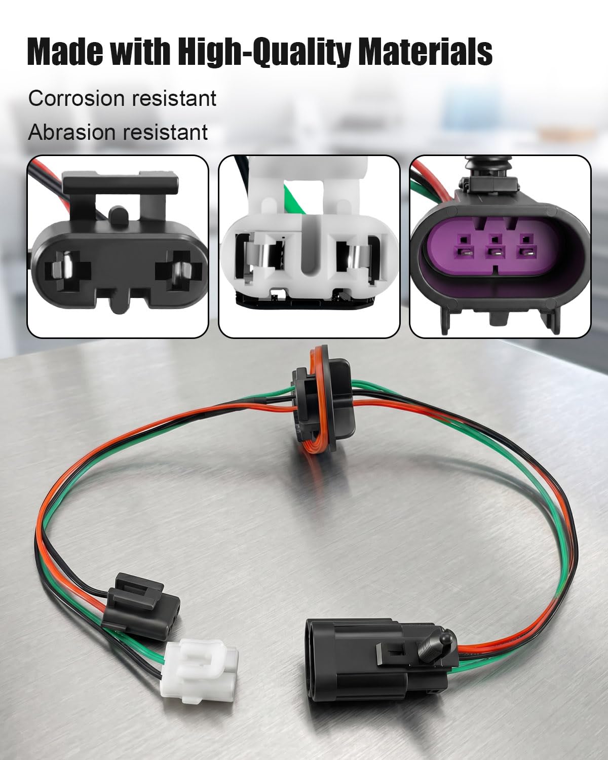 Headlight Wiring Harness Connectors Fit for Ram 1500/2500/3500/4500/5500